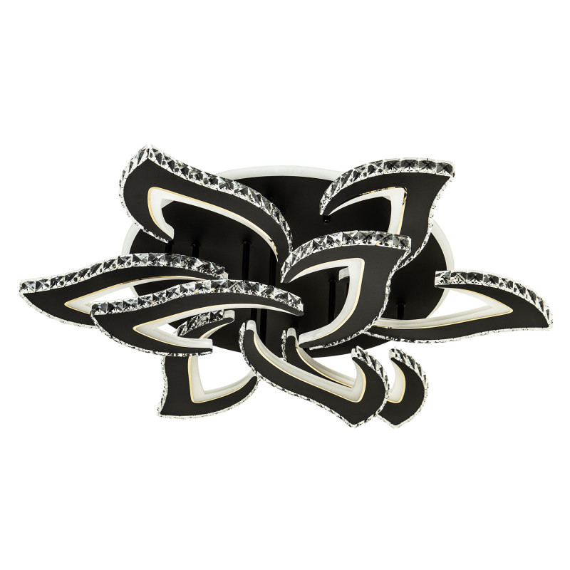 Накладная люстра LED4U L2839-9 BK 25000₽