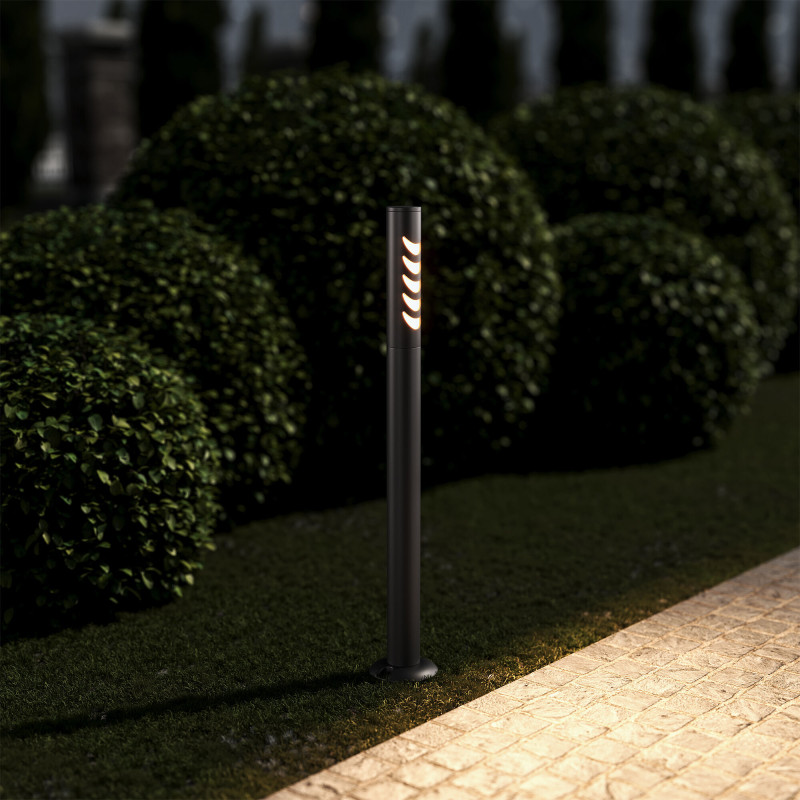 Садово-парковый светильник Elektrostandard 35188/F Smile черный