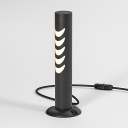 Садово-парковый светильник Elektrostandard 35188/S Smile черный