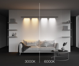 Светильник на шине Maytoni Technical C101CL-L1000-24W3-6K-B