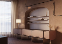 Светильник на шине Maytoni Technical C101CL-L1000-24W3-6K-BS