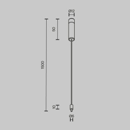 Подвесной комплект Maytoni Technical CA009PM-B
