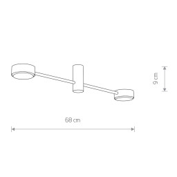 Накладной светильник Nowodvorski 7943