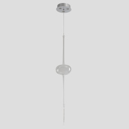 Подвесной светильник Crystal Lux GLASS SP3W LED CHROME
