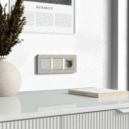 Выключатель Werkel W4522014 дымчатый