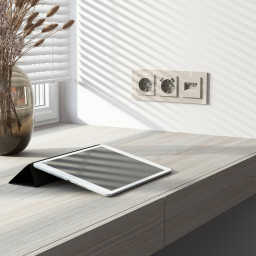 Розетка Werkel W1271104 дымчатый