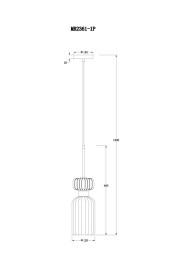 Подвесной светильник MyFar MR2361-1P