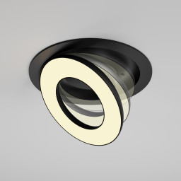 Встраиваемый светильник Maytoni DL102-12W2.7K-B