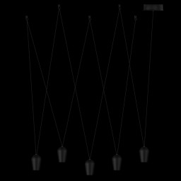 Подвесной светильник LOFT IT 10357/5