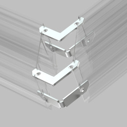 Соединитель для шинопровода Denkirs TR2027-AL