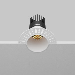 Встраиваемый светильник Maytoni Technical DL120-10W-2.7K-TRS-W