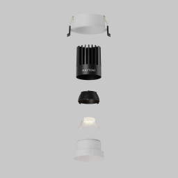 Встраиваемый светильник Maytoni DL117-15W-2.7K-W