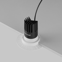 Встраиваемый светильник Maytoni Technical DL119-10W-2.7K-TRS-W