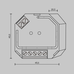 Диммер Maytoni Technical 721019