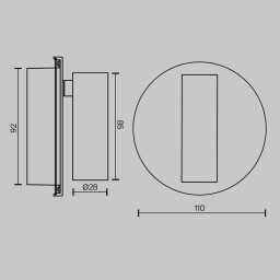 Спот Maytoni Technical C176WL-9W-2.7-4K-B