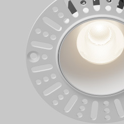 Встраиваемый светильник Maytoni Technical DL119-10W-4K-TRS-W