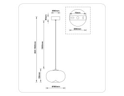 Подвесной светильник Ambrella Light LH11081