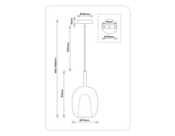 Подвесной светильник Ambrella Light LH11121