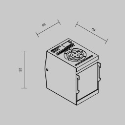 Блок питания для светодиодной ленты Maytoni Technical 831002
