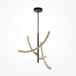Люстра на штанге Maytoni MOD428PL-L27BK