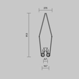 Крепеж для профиля Maytoni Technical 642006