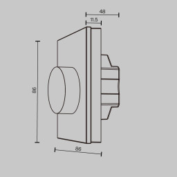 Панель управления Maytoni Technical 711024
