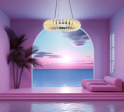 Подвесная люстра Fluorite FL1094-8P