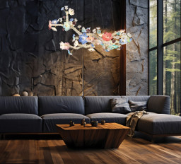 Подвесная люстра Fluorite FL1095-24P