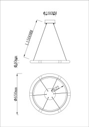 Подвесная люстра Fluorite FL1097-7PC