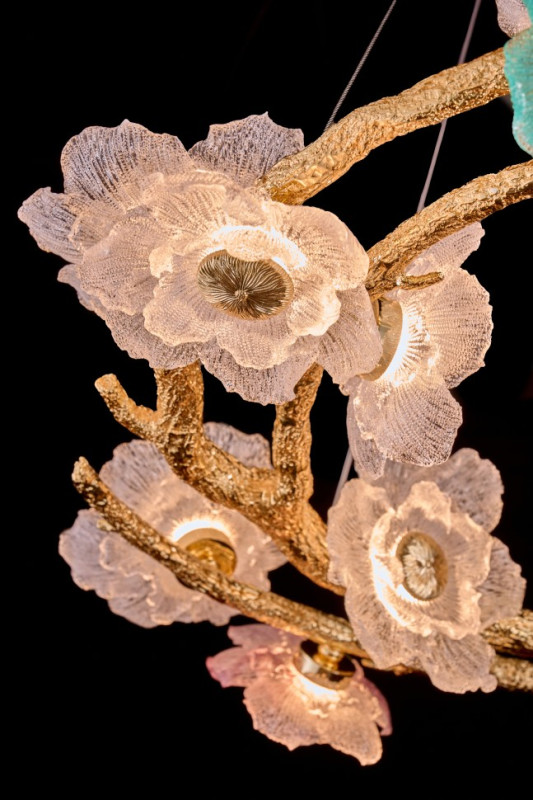 Подвесная люстра Fluorite FL1098-16P