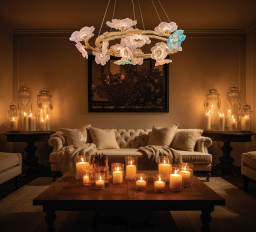 Подвесная люстра Fluorite FL1098-16P