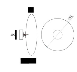 Бра Fluorite FL1020-1WB