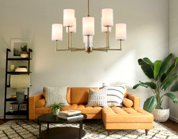 Люстра на штанге Ambrella Light LH56217