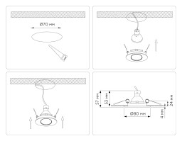 Встраиваемый светильник Ambrella Light TN102816