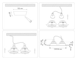 Встраиваемый светильник Ambrella Light TN102830