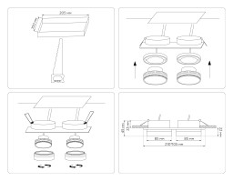 Влагозащищенный светильник Ambrella Light TN6711