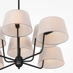 Люстра на штанге Maytoni MOD360PL-08B