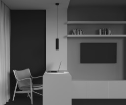 Подвесной светильник Maytoni Technical P085PL-12W3K-B