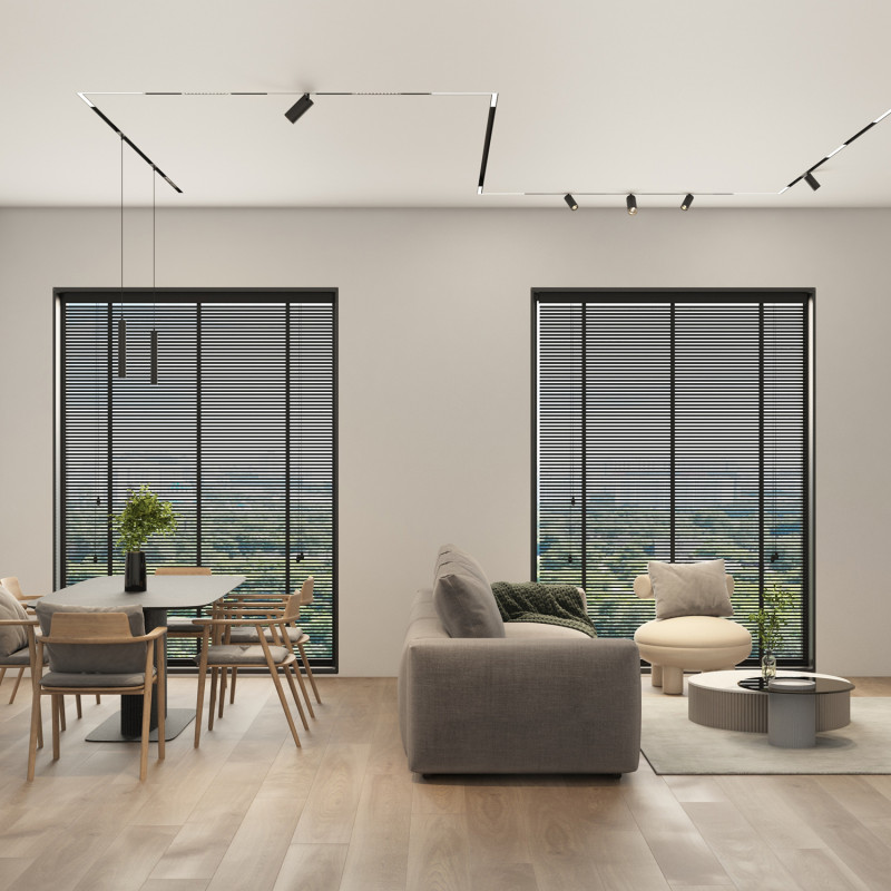 Светильник на шине Denkirs DK8110-BK