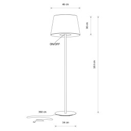 Торшер Nowodvorski 11683