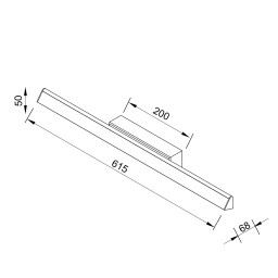 Светильник для картин Mantra 8962