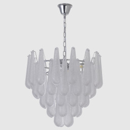 Подвесная люстра Crystal Lux FONTAIN SP10 CHROME