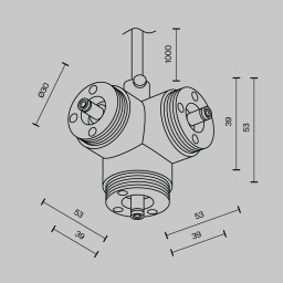 Коннектор Maytoni CA016TC-P-B