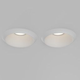 Встраиваемый светильник Maytoni Technical DL124-GU10-02-TRS-W