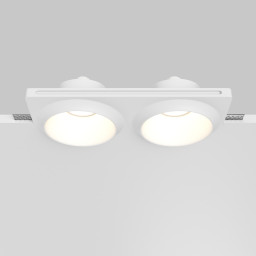 Встраиваемый светильник Maytoni Technical DL124-GU10-02-TRS-W