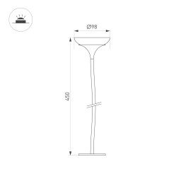 Садово-парковый светильник Arlight 050671