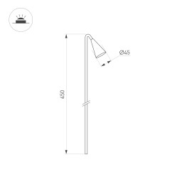 Садово-парковый светильник Arlight 050688