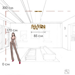 Подвесная люстра LOFT IT 10396/850R