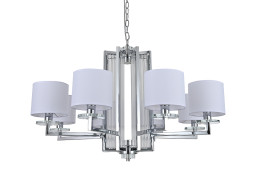 Подвесная люстра Newport 35408+1/C chrome без абажуров