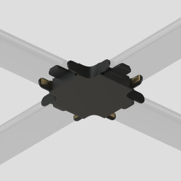 Соединитель для шинопровода Denkirs TR5234-BK